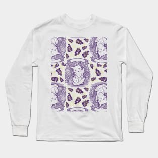 Kitty Final Boss Pattern Long Sleeve T-Shirt